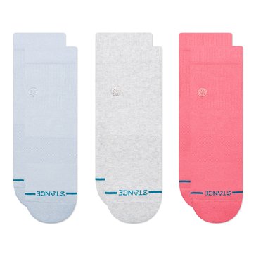 Stance Women's Icon Quarter Socks, 3-Pack