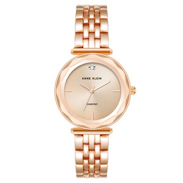 Anne Klein Diamond Dial Bracelet Watch