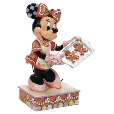 Jim Shore Minnie with Gingebread Cookies Figurine