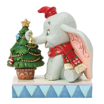 Jim Shore Dumbo Christmas Figurine