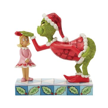 Jim Shore Grinch Patting Cindy Lous Head Figurine