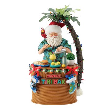 Dept 56 Santas Tiki Bar