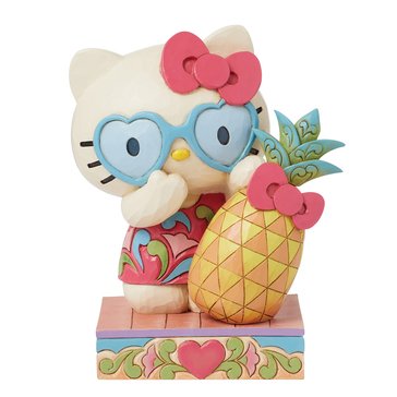 Jim Shore Hello Kitty Pineapple Figurine
