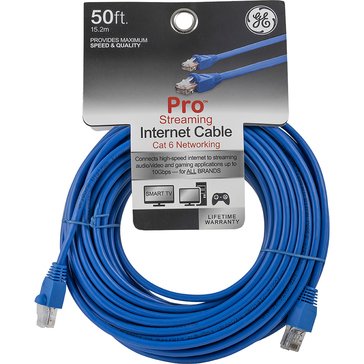 GE 50-Foot Cat6 Ethernet Cable