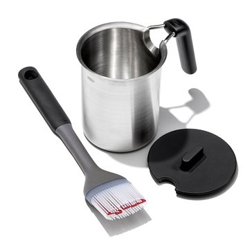 OXO Grilling Basting Pot Brush Set