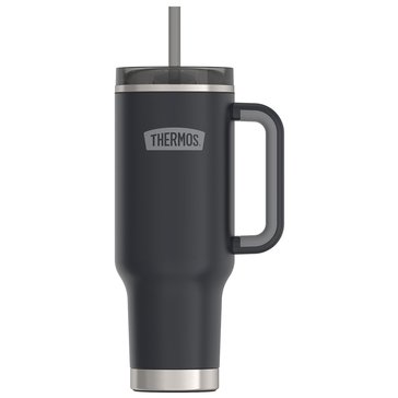 Thermos Cupholder Mug with Straw, 40oz