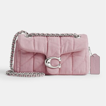 COACH Quilted Colored Denim Tabby Shoulder Bag 20