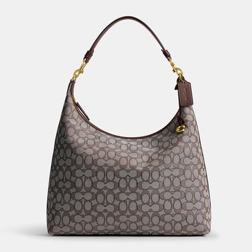 COACH Signature Jacquard Juliet Shoulder Bag 38