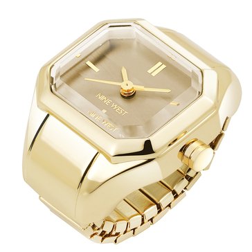 Nine West Octagonal Ring Watch