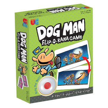 University Games Dog Man Flip-O-Rama Game