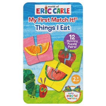 University Games World Of Eric Carle My First Match It Game-Things I Eat