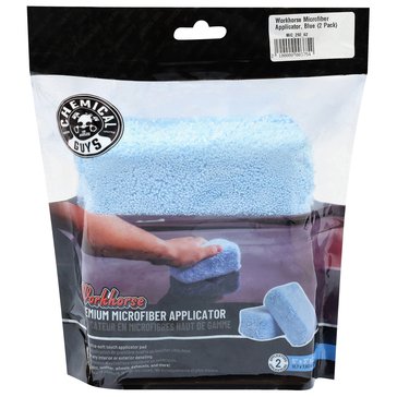 Chemical Guys Premium Grade Microfiber Applicators, 2-Pack