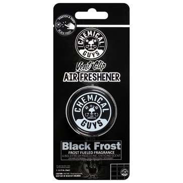 Chemical Guys Black Frost Vent Clip Air Freshener