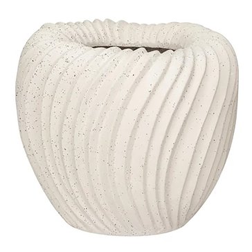 Bloomingville Stoneware Pleated Planter