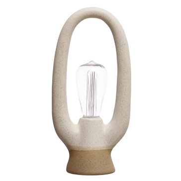 Bloomingville Stoneware LED Table Lamp