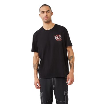True Religion Men's Short Sleeve Relaxed Multi Print Tee