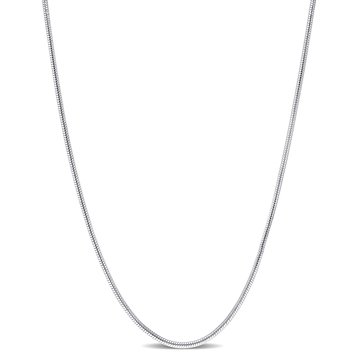 Sofia B. 1.2mm Sterling Silver Snake Chain Necklace