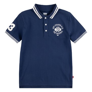 Levi's Big Boys' Tipped Polo Shirt
