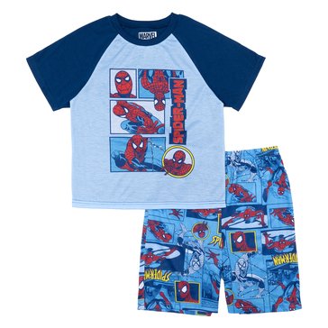 Spiderman Big Boys' Classic 2-Piece Pajama Set