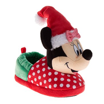 Minnie Mouse Toddler Girls' Slippers