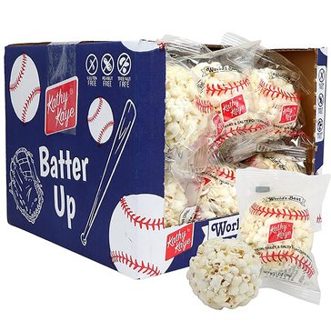 Kathy Kaye Baseball Popcorn Ball