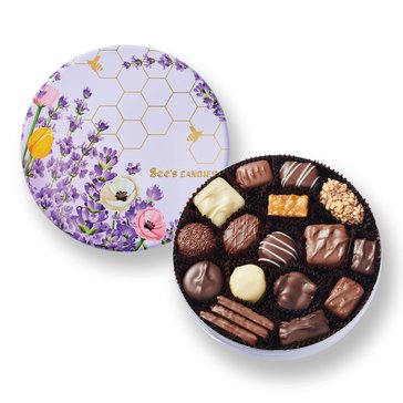 See's Candies Garden Delights Keepsake Tin, 11oz