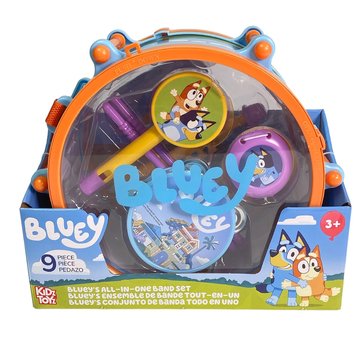 Bluey All In One Band 9-Piece Playset