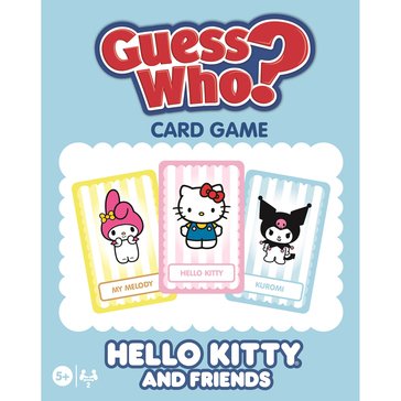 The Op Games Guess Who Card Hello Kitty and Friends Game