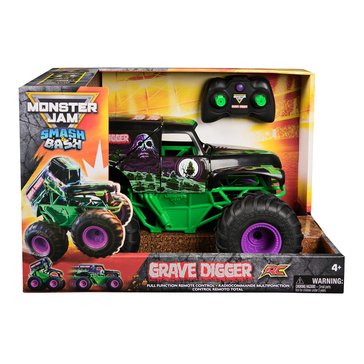 Monster Jam RC Smash N Bash Grave Digger