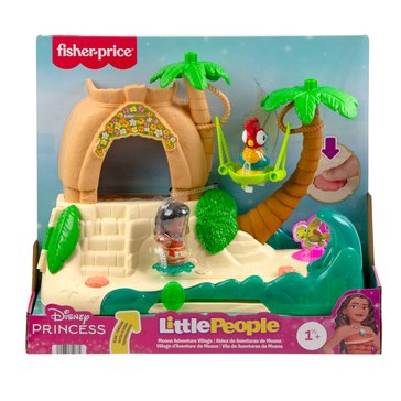 Fisher-Price Little People Disney Princess Moana Adventure Village Set