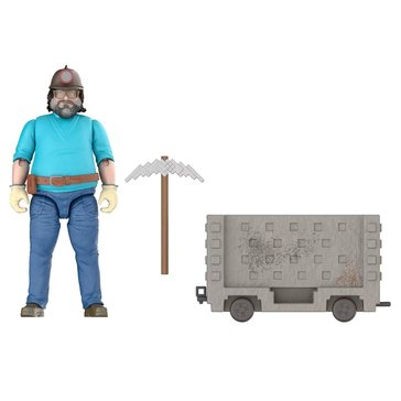 Minecraft Steve And Minecart Playset