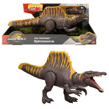 Jurassic World Rebirth Tail Thrasher Dino Toy