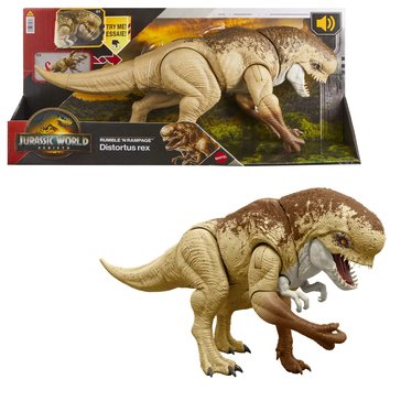 Jurassic World Rebirth Rumble 'N Rampage Dino Toy
