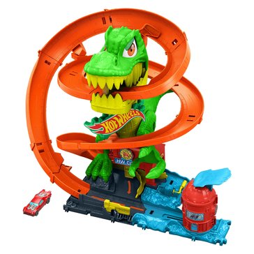 Hot Wheels T-Rex Blaze Battle Playset