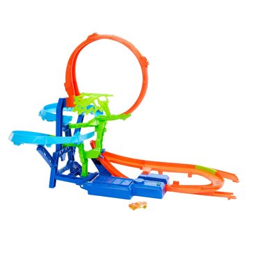Hot Wheels Stunt Tracks Mid-Air Crash Playset