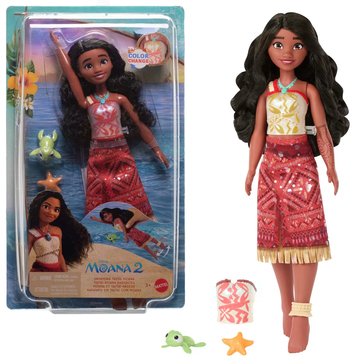 Disney Moana 2 Swimming Tautai Moana Doll
