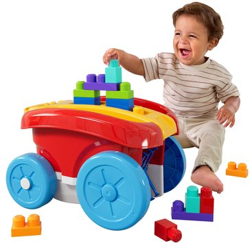 MEGA Bloks Scooping Wagon