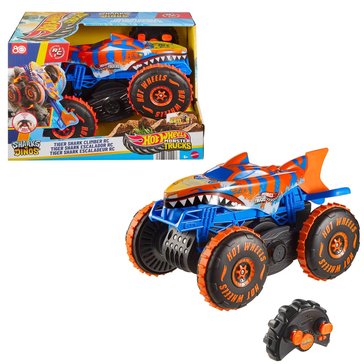 Hot Wheels Monster Trucks Tiger Shark Climber Remote-Controlled Vehicle