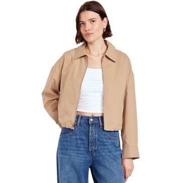 Old Navy Women's Canvas Harrington Jacket