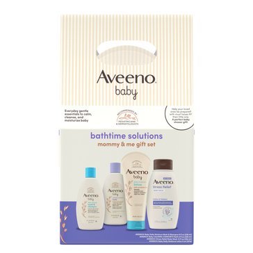 Aveeno Baby and Me Daily Bathtime Solutions Gift Set
