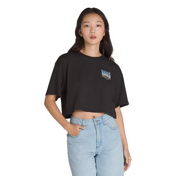 Vans Women's Classics Short Sleeve Relax Crop Tee