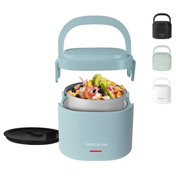 Nostalgia Portable Heated Lunch Box, 20oz