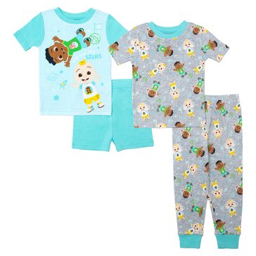 CoComelon Toddler Boys' Space Pajama Set, 3-Piece