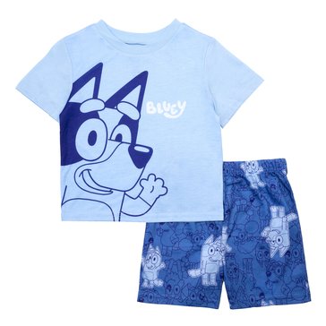 Bluey Toddler Boys' Hi Bluey Pajama Shorts Set