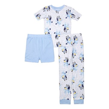 Bluey Toddler Boys' Dance Party 3-Piece Pajama Set