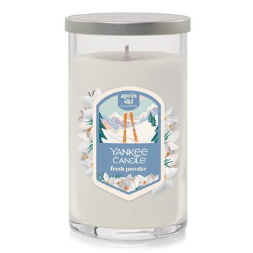 Yankee Candle Fresh Powder Signature Medium Pillar Candle