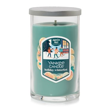 Yankee Candle Holiday Winterfest Signature Medium Pillar Candle