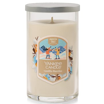 Yankee Candle Vanilla Flurries Signature Medium Pillar Candle