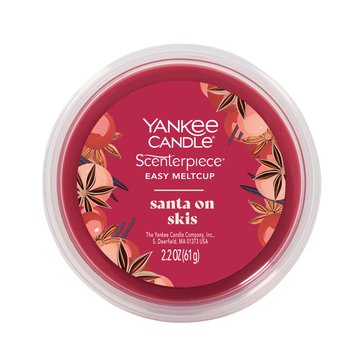 Yankee Candle Santa On Skis Scenterpiece Easy Meltcup