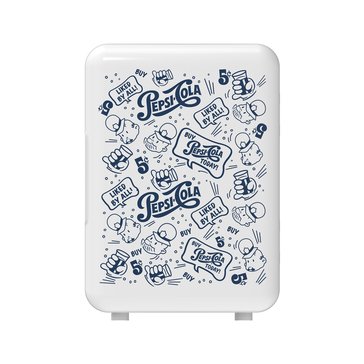 Pepsi 6-Can Personal Fridge Cooler With 12V Car Adaptor